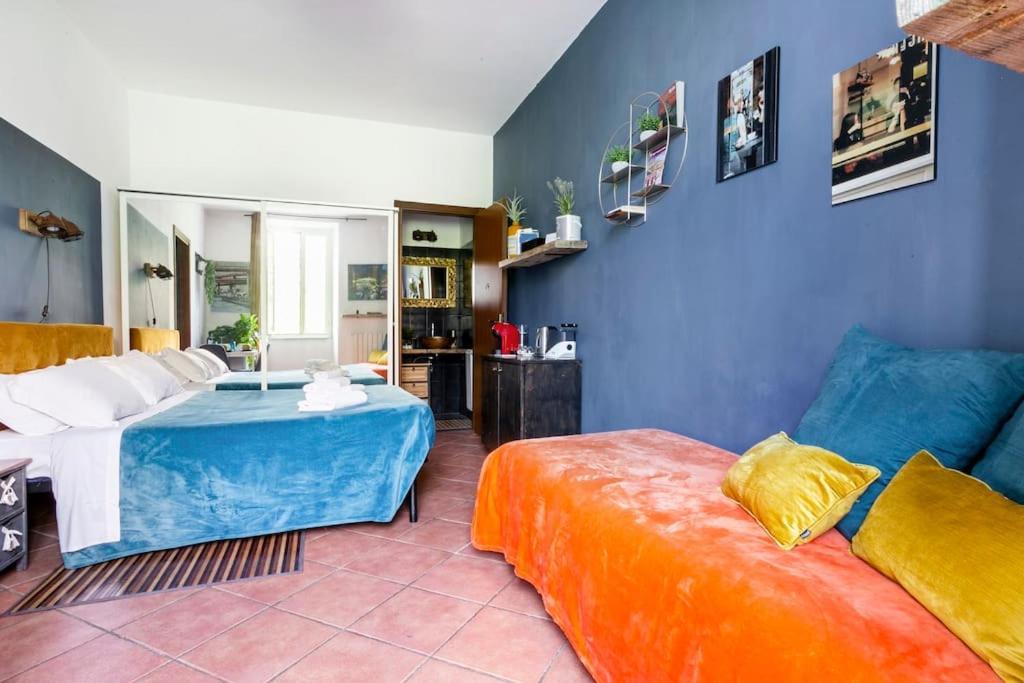 Guest Art Trastevere Station With Ac Bed and Breakfast Roma Esterno foto